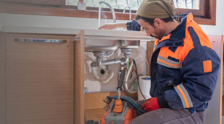 Local annual plumbing maintenance in Elsah, IL
